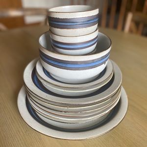 Vintage Mid-Century Stoneware Otagiri Horizon